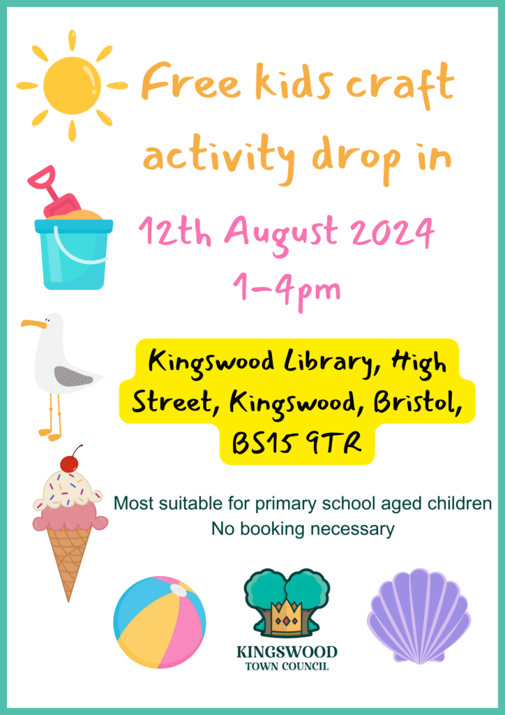 Summer Craft Activity Poster
