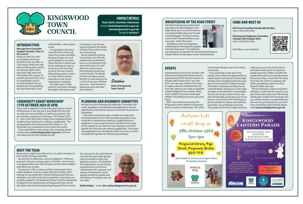 Kingswood Voice October 2024