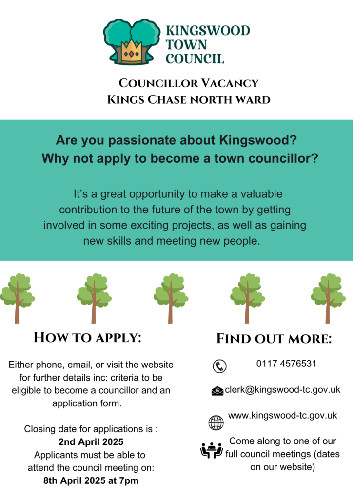 Councillor Vacancy (2)
