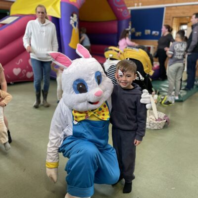 Meeting The Easter Bunny